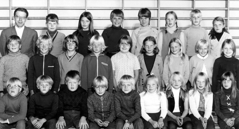 Luokka 4a lukuvuosi 1971-72