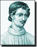 Filosofi, astronomi Giordano Bruno